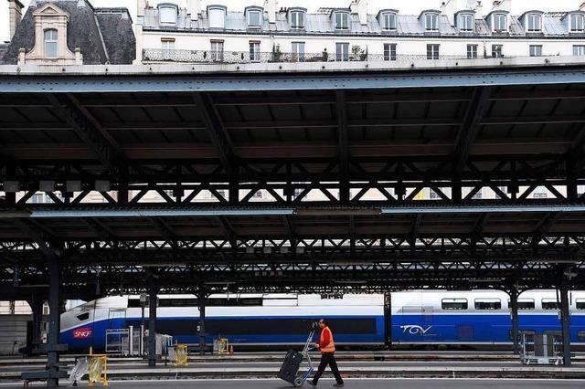 Sdwest-Zge fahren trotz Streiks in Frankreich