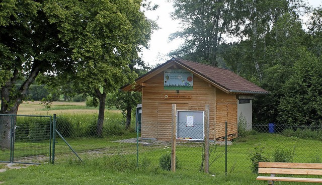 Der neue Lehrbienenstand im Ried des I...eweiht mit einem Tag der offenen Tr.   | Foto: Lutz Rademacher