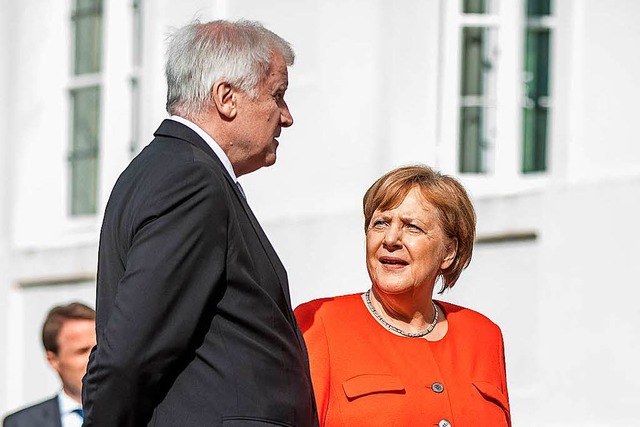 Unterschiede nicht nur in der Krpergr...d Bundeskanzlerin Angela Merkel (CDU)   | Foto: dpa