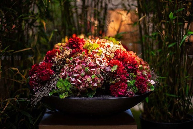 Die Blumenshows in der Blumenhalle zei...ie atemberaubendsten Blumenkreationen.  | Foto: LGS Lahr 2018 GmbH