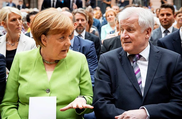 Bundeskanzlerin Angela Merkel (CDU) un...ach diesem Wochenende nicht klar sein.  | Foto: dpa