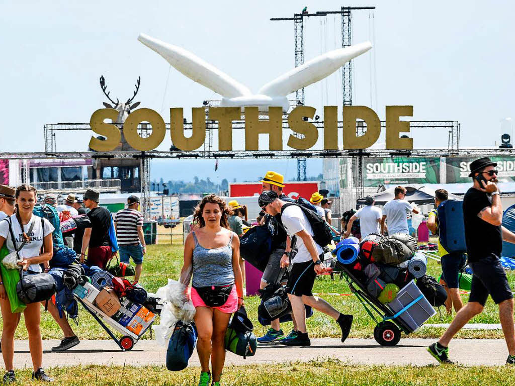 Friedlich und laut: Das Southside Festival feiert 20. Geburtstag