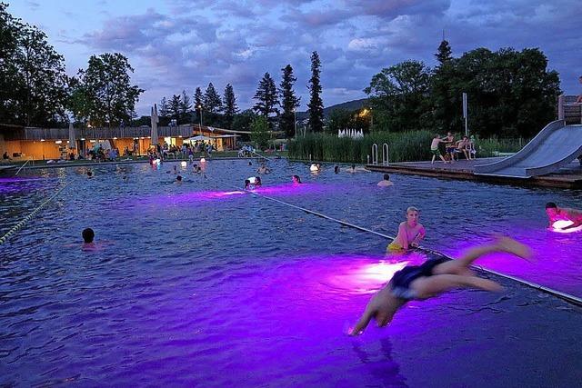 Nachtbade-Termine im Naturbad Riehen