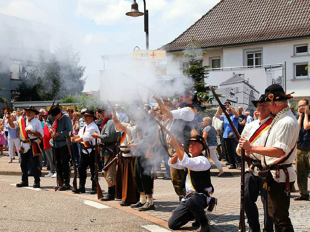 Zwei Tage lang stand Schutterwald im Zeichen der 750-Jahr-Feier.