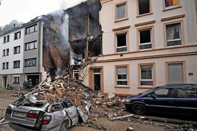 Explosion zerstrt Haus