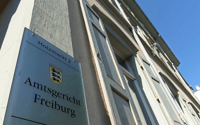 Der Prozess fand am Amtsgericht Freiburg statt.  | Foto: dpa