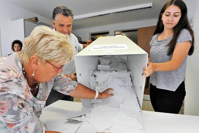 Fotos: Brgermeisterwahl in Bahlingen