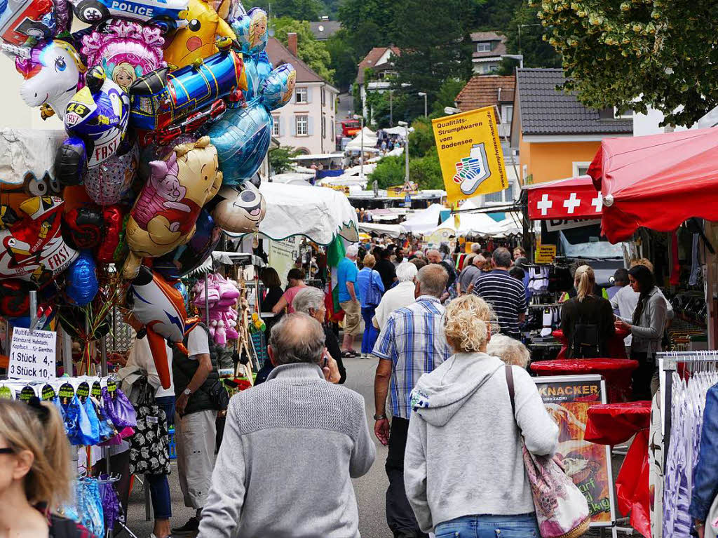 Der 251. Johannimarkt in Grenzach-Wyhlen luft am Montag, 25., und Dienstag, 26. Juni.