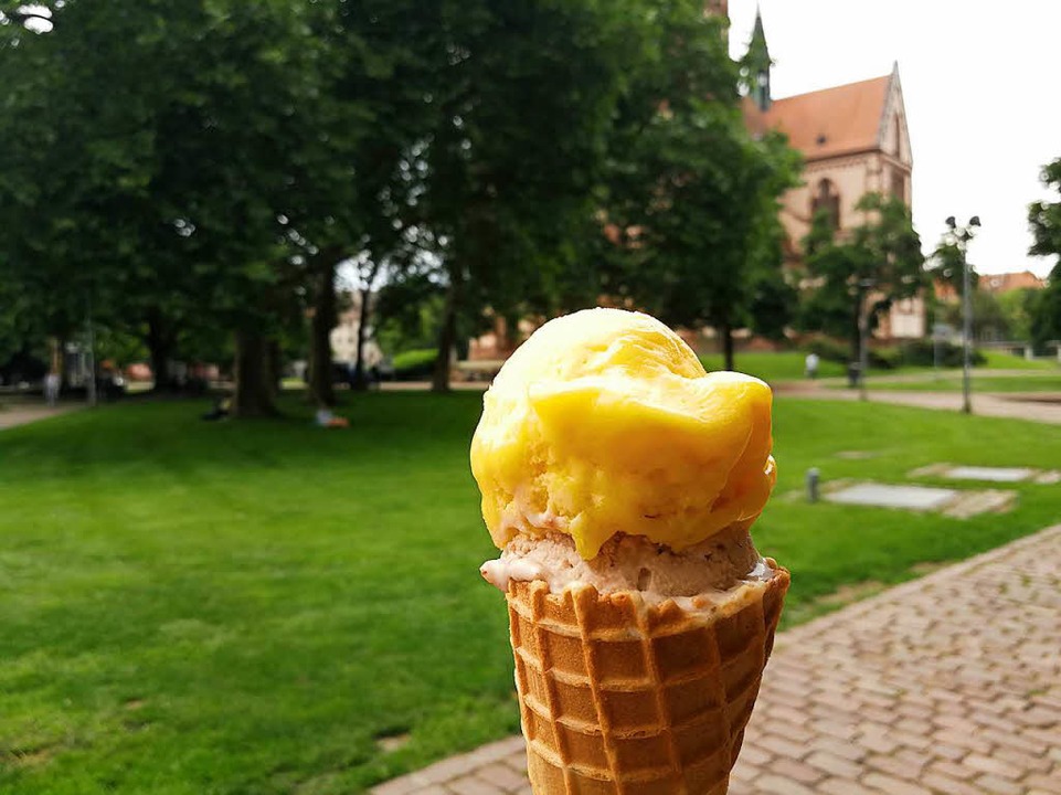 Eis auf dem Caf Ruef.  | Foto: Sarah Metzger