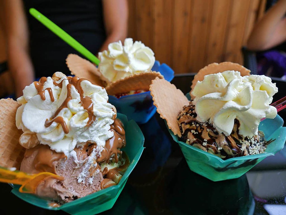Eisbecher aus dem Cream Garden  Letizia.  | Foto: Annalina Ebert