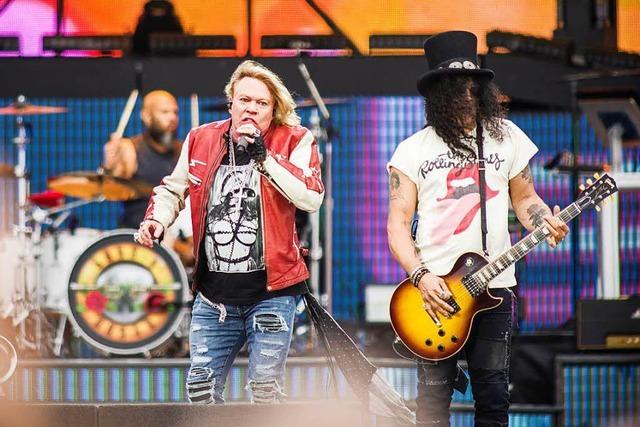 Guns N’ Roses spulen in Mannheim ihr Programm runter
