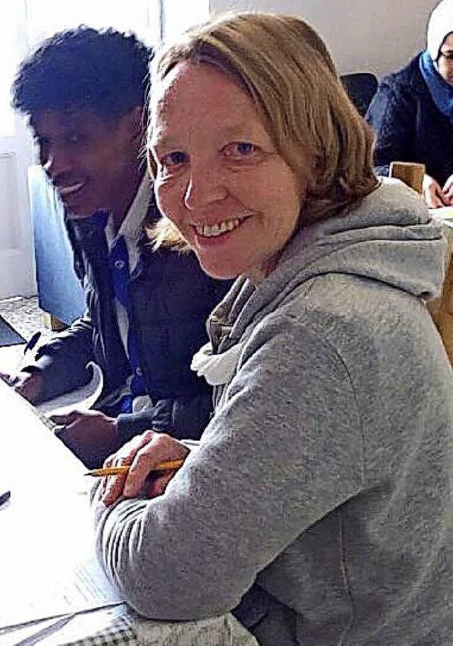 Ulrike Rggeberger hilft  Flchtlingen in  in Sizilien.   | Foto: Privat