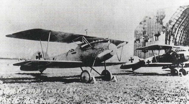 1917 wurde erstmals eine Kampffliegers...  Siemens-Schuckert D III stationiert.  | Foto: Norbert Klein 