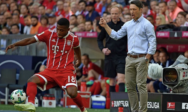 Franck Evina hatte bereits Einstze mi... Profis des FC Bayern trainieren wird.  | Foto: Warmuth (dpa)