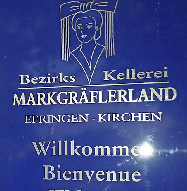 So wandelt sich das Logo der Bezirkske...euen Logo so zu sehen sein (rechts).    | Foto: Langelott (2)/Bezirkskellerei Markgrflerland