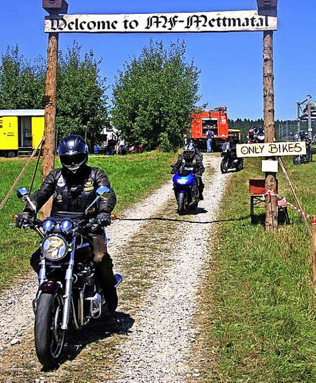 Ein Motorradtreffen gibt es in Riedern...ald am Freitag/Samstag, 29./30. Juni.   | Foto: Baumeister