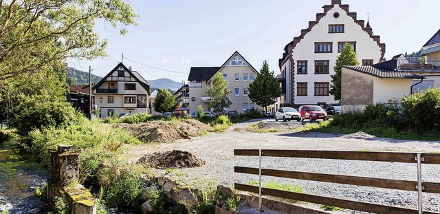 Die Brachflche auf dem Faller-Areal s...leinem Spielplatz umgestaltet werden.   | Foto: Gabriele Zahn