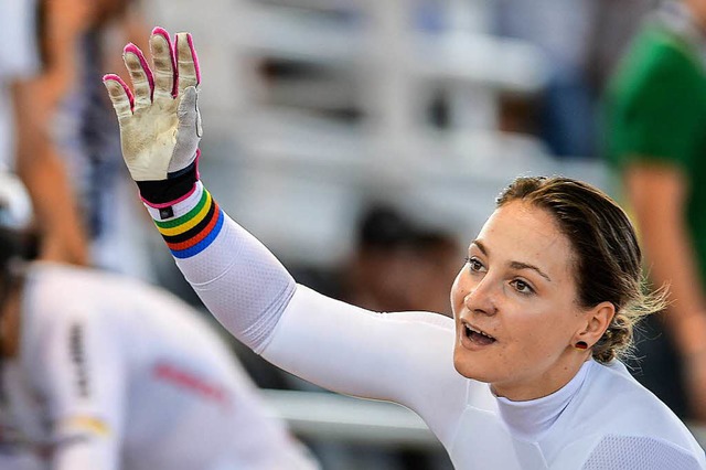 Kristina Vogel gewann olympisches Gold...2016 und ist elfmalige Weltmeisterin.   | Foto: AFP
