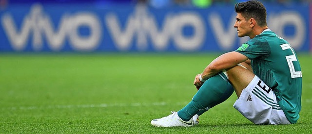 Fassungslos und die Leere im Visier: M...em geplatzten WM-Traum gegen Sdkorea   | Foto: dpa