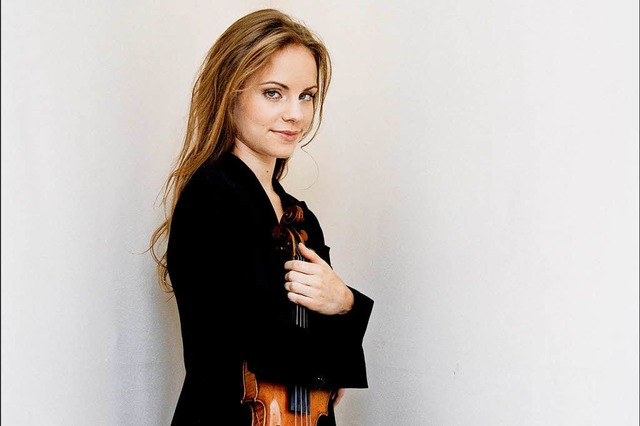 Die Violinistin Julia Fischer hat eine... &#8222;JFClub&#8220; verffentlichen.  | Foto: Felix Broede