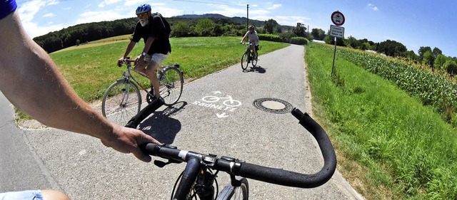 Die Wege von Norden Richtung Freiburg ...aftlichem Verkehr ist immer zu rechnen  | Foto: Markus Zimmermann