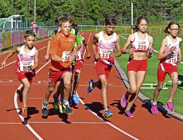 Beherzt am Start: Der Leichtathletik-N...dkorea vermissen lieen: Leidenschaft  | Foto: junkel