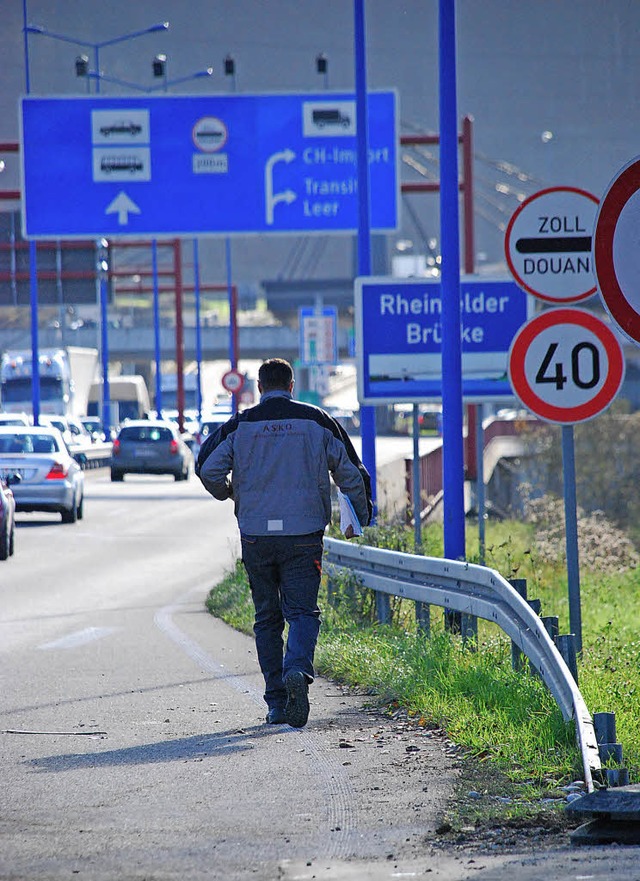 Knnen Manahmen am Nadelhr &#8222;Au...en, mit mehr Verkehr zurechtzukommen?   | Foto: Archiv: Ralf Staub