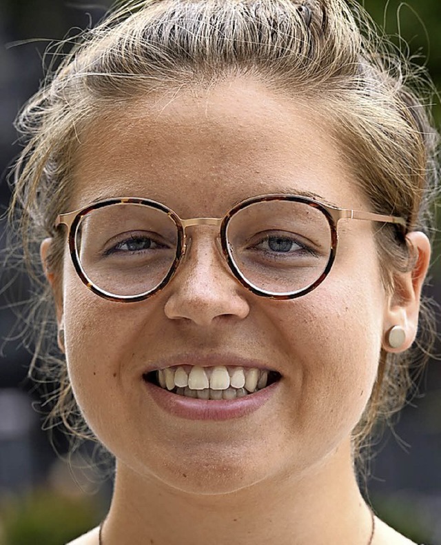 Luisa Nagel, Politikstudentin, 21, Fre...hinter dem ganzen Platz kaputt.&#8220;  | Foto: Thomas Kunz