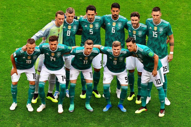 Fhlt sich Deutschland nicht seit gera...chworenes Team mehr war, gespielt hat?  | Foto: AFP