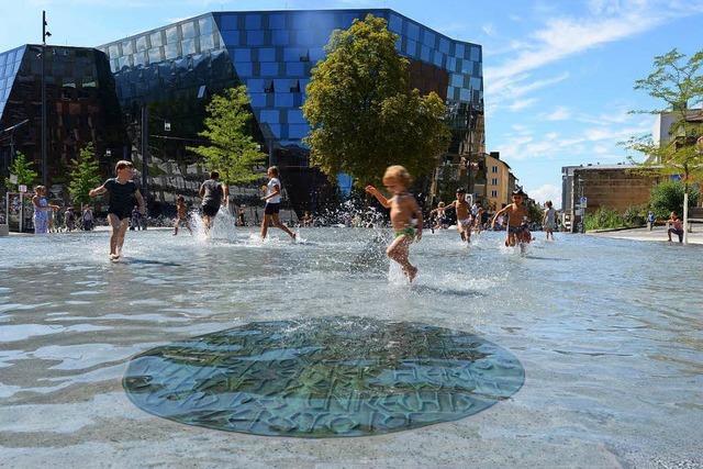 ber den Brunnen am Platz der Alten Synagoge wurde vorab zu wenig nachgedacht