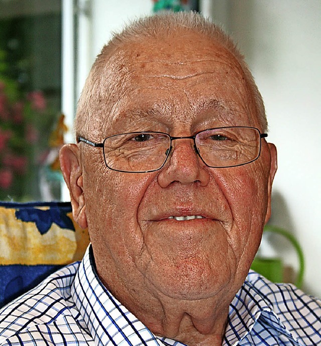 Rolf Strohmeier kann heute seinen 80. Geburtstag feiern.   | Foto: Lacher
