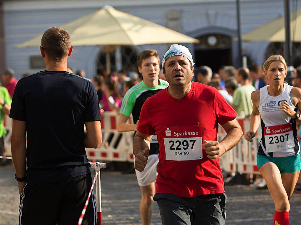 2500 Sportler waren bei der zehnten Auflage des Emmendinger Stadtlaufs dabei.