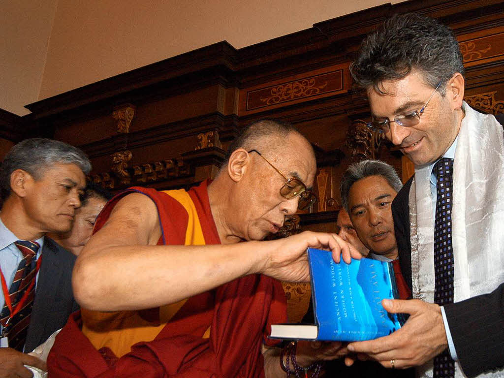 Der Dalai Lama zu Gast im Juli 2007.