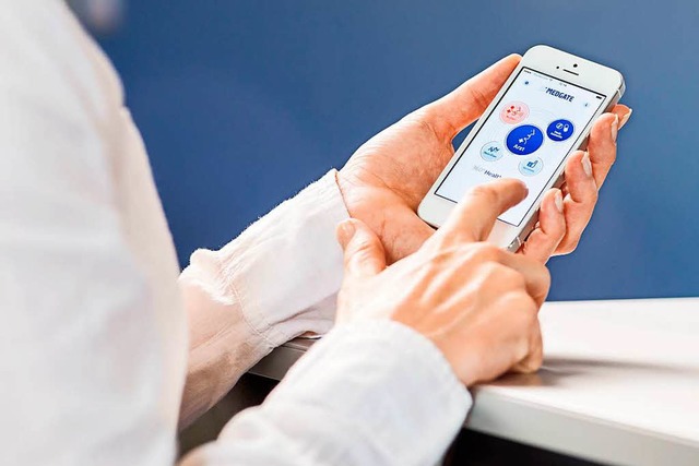 Doc per Fingertipp: die Medgate-App  | Foto: Medgate Ag