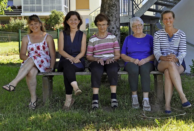 Auch bei den Rotzler Landfrauen lernen...rschiedenen Generationen voneinander.   | Foto:  ras