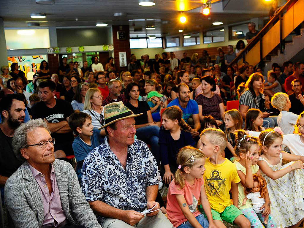 Das Musiksommerfest der JMS Sdlicher Breisgau fand 2018 in Kooperation mit der Thaddus-Rinderle-Schule in Staufen statt. In der Aula der Schule zeigten die jungen Musiker ihr Knnen. Die Jugendkapelle spielte spter noch im Hof.