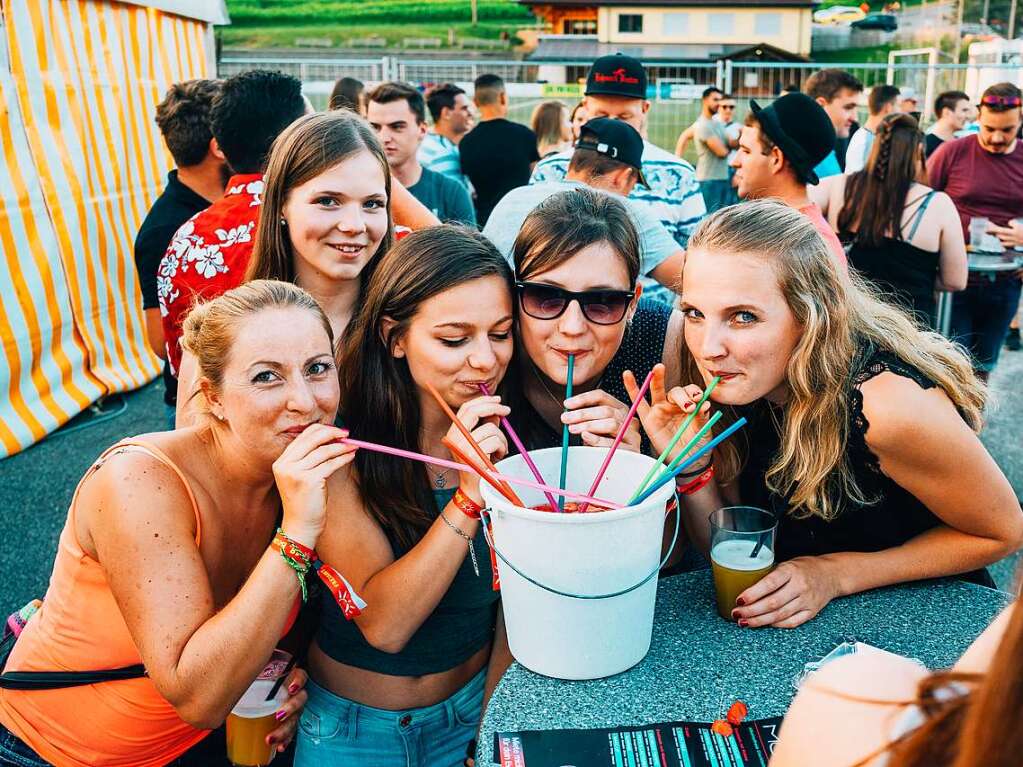 Ballermann-Atmosphre in Freiamt bei der Beachparty 2018.