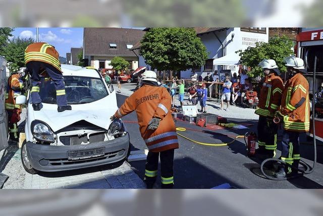 Schaubung beim Sommerfest