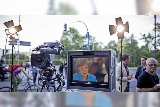 Die Werbebotschaft Merkels