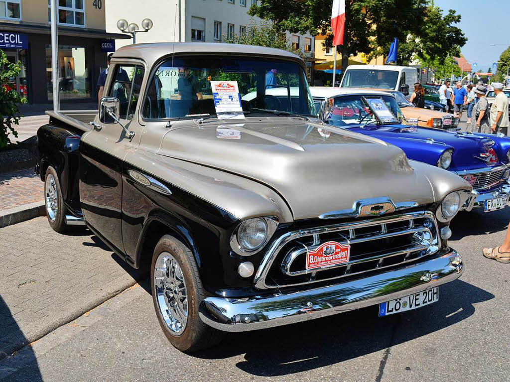 Ein 1957er Chevy - erinnert an den Film „Cars“
