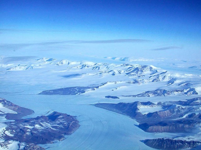 Voller Schnee und Eis &#8211; die Antarktis.   | Foto: dpa