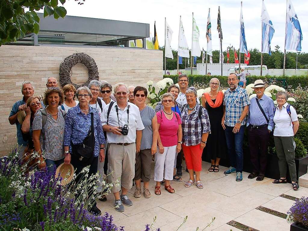 Schnappschsse vom Rundgang ber die Landesgartenschau