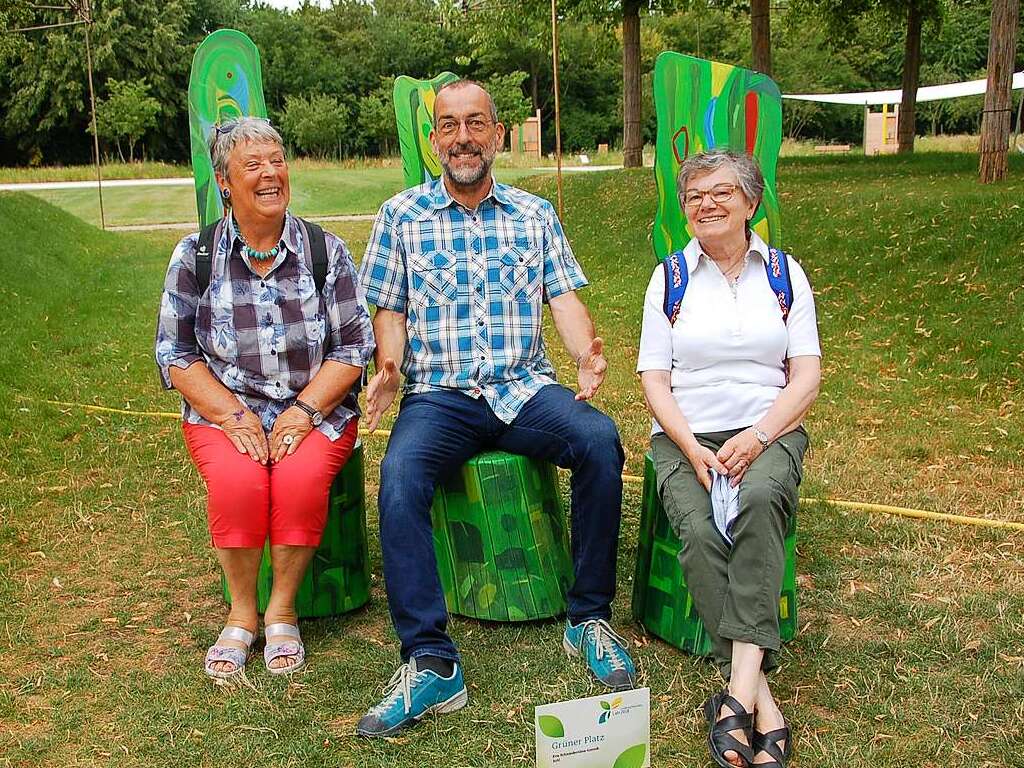 Schnappschsse vom Rundgang ber die Landesgartenschau