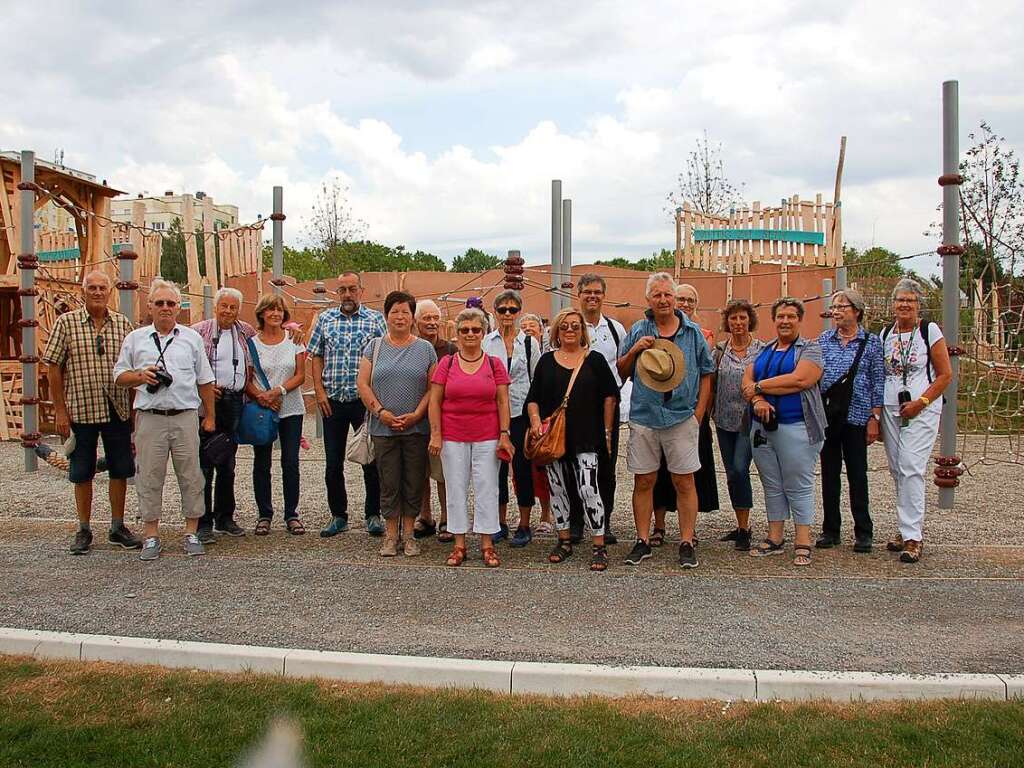 Schnappschsse vom Rundgang ber die Landesgartenschau