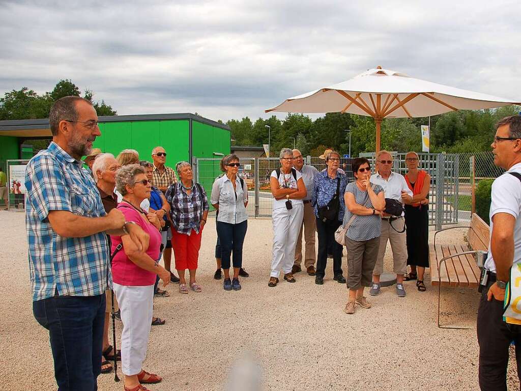 Schnappschsse vom Rundgang ber die Landesgartenschau