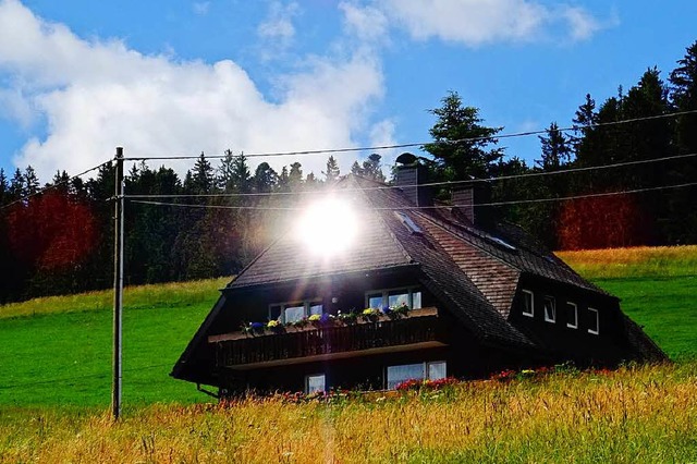 Das schne Wetter im Juni stach heraus.  | Foto: Paul G. Wiesenberg