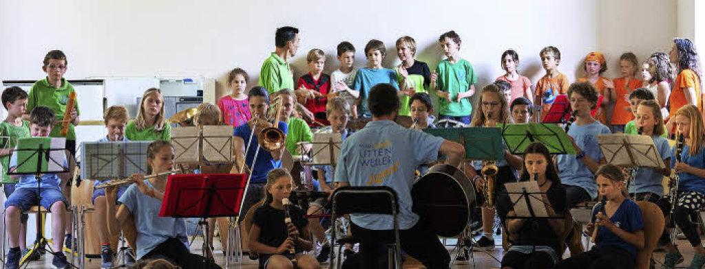 Konzert der MusikvereinJugend Freiburg Badische Zeitung