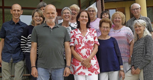 Die Ehrenamtlichen der Hospizgruppe  bei ihrer Fortbildung  | Foto: Villringer