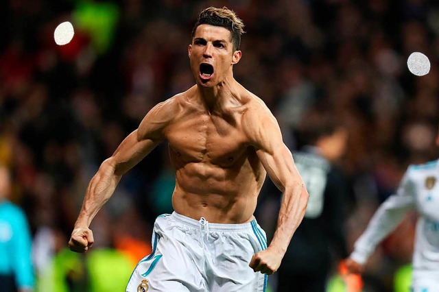 Preisverfall: Ronaldos Marktwert ist d...t will wohl Juventus Turin zuschlagen.  | Foto: dpa