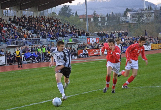 U-16-Lnderspiel Deutschland &#8211; S...drang in den Schweizer Strafraum ein.   | Foto: Gnter Salzmann